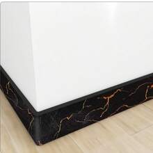 Self-Adhesive Rubber Corner Decorative Strip - Modern 3D Baseboard Wallpaper Sticker, Glossy, Washable, Waterproof, Suitable For Home Decor - No Electricity Required - Baseboard - View 4