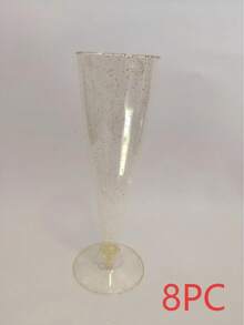 20/8/1 Reusable 4.5oz Clear Acrylic Champagne Cups, Shatterproof Glasses Suitable For Parties, Weddings And Large Events, Elegant And Easy To Clean. Party Supplies - View 16