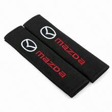 2pcs Car Seat Belt Safety Belt Shoulder Protector Cover For 2 3 4 5 6 7 8 323 626 CX-3 5 8 9 MX-5 30 RX-8 - A - View 7