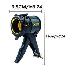Ultra Short Caulking Gun Mini Portable Small Space Glue Gun Automatic Cut-Off Anti-Drip - A - View 13
