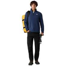 The North Face جاكيتات صوف رجالية للخارج - الأزرق - مشاهدة 2