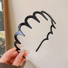3pcs/1pc Korean Style Thin Fabric Bow Headband Elegant Versatile Solid Color Non-Slip Hair Hoop Bangs & Loose Hair Pressing Hair Clip For Women - Multicolor - View 10