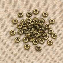 40pcs 5mm Alloy Metal Spacer Beads Stopper Charms Beads For Necklace Bracelet DIY Jewelry Making Accessories - Spacer Beads - View 6
