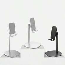 Phone Stand, Made Of Aluminum Alloy Material, Adjustable Angle And Height, Suitable For Various Phone Sizes (3.5-7.0 Inches). - Multiple Styles - View 5