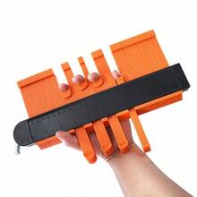 DEWALT Upgrade Self‑Lock Contour Gauge Duplicator, Precise Irregular & Arc Profile Copy Ruler, Lock‑In Shape Measuring Template Tool For Carpenter, Tile Laying, Home Decoration DIY Projects - A - View 1