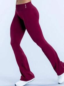 Women Pants - Winter Plum - View 3