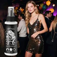 Spray de Brillo para Vestidos de Fiesta,Spray brillante con glitter, Spray de Glitter- Niebla Brillante Ultra Fina - Impulsa el Brillo de Tu Atuendo para Vestidos, Vestidos de Noche, Looks de Fiesta - Brillo a Punto para Fotos -perfecto para Halloween, Navidad y ocasiones especiales - Ver 6