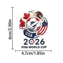 50pcs 2026 FIFA World Cup Soccer Star Stickers, Car Decor Stickers, Laptop Stickers, Water Bottle Stickers, Phone Decor Stickers, Skateboard Luggage Decor Graffiti Stickers, Suitable For FIFA Fans Souvenirs, Party Favors, Soccer Fan Gifts, Cartoon Sports Graffiti Stickers, Furniture Stickers, Fan Decor Stickers, Suitable For Every Place In The Home - Multicolor - View 10