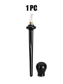 3PCS/2PCS/1PC Easy No-Skip Eyeliner Silicone Eyeliner Brush, Makeup Brushes, Spoolie, Lash Tech Supplies, Angled Eyeliner Brush, Suitable For Beginners, Bedroom, Vanity, Travel, Oil-Resistant Essential - Black - View 8
