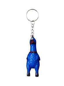 Squeaking Chick Novelty Keychain,Animal-Shaped Screaming Chick Key Ring,Backpack Charm,Funny Mini Prank Keychain,DIY Car Key Accessory,Gifts - Multicolor - View 14
