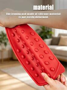 1pc Heat-Resistant Silicone Ironing Pad, Multi-Functional Household Ironing Mat, Thickened Anti-Scald, Ironing Board Pad - Multicolor - View 3