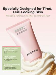MISTINE Amino Acid Facial Cleanser 100ml Oil Control Deep Cleansing Blackhead Removal Glowing Skin 2-In-1 Wash & Care - Skin Renewal / for Late-nighters - View 4