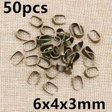 50pcs Pendant Clips Pinch Bail Clasps Buckle Charm Necklace Hook Connector For DIY Jewelry Making Accessories Findings - Pinch Bail - View 10