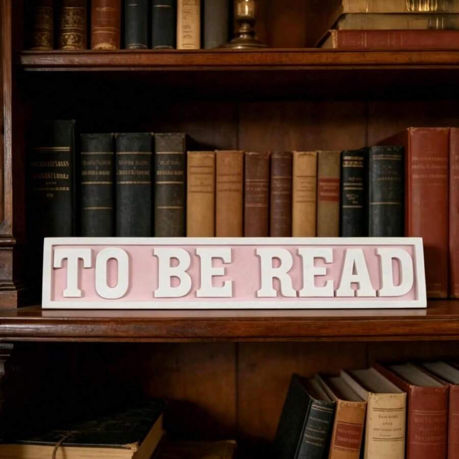 Bookshelf Bookmarks And Reading Status Markers, Pink Plastic Bookends, Lightweight And Durable Home Library Decor, Creative Gift For Book Lovers, Readers, Office Or Home Organization - multicolor - View 1