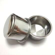 1pc Keranjang Filter Stainless Steel untuk Mesin Espresso Semi-Otomatis Single/Double Shot Portafilter Bottomless Handle Filter Screen 51mm/58mm Presisi Tinggi Gagang Mesin Kopi Wadah Bubuk - MultiWarna - View 25