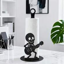Halloween Paper Towel Holder, Home Kitchen Desktop Roll Storage Rack, Holiday Decorative Ornament - B - View 1