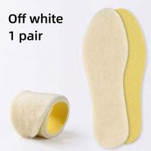 1 Pair Winter Insoles, Thick Warm Soft Insoles, Breathable EVA Cushioning Insoles, Unisex, Trimmable For Boots And Sneakers - Multicolor - View 9