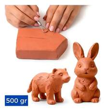 Clay & Dough - Chestnut 500g - View 1