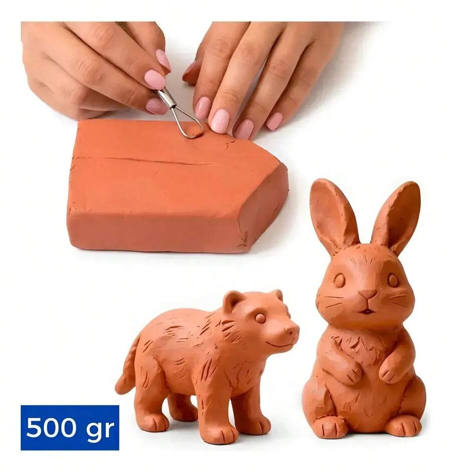 Clay & Dough - Chestnut 500g - View 1