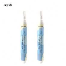 1/2/3pcs Portable Stain Remover Pen 10ml Travel Size, Suitable For Food And Beverage Stains, Bleach Pen - White - View 7