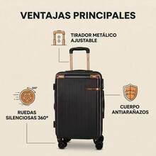 Suitcases - Black - View 4