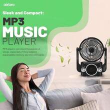 Tower Fans - Black - View 2