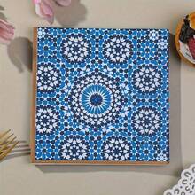 20pcs Blue Printed Napkins Set, Perfect For Weddings, Birthdays, Tea Parties, Suitable For Home And Restaurant Use, Ideal Choice For Party Decoration And Holiday Celebrations - One Size - View 5