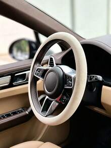 1PC All-Season Anti-Slip Fresh Minimalist Silicone Car Steering Wheel Cover D-Shape Round Universal Car Steering Wheel Grip - Silicone Steering Wheel Cover - View 13