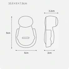 Anti-Pinch Door Stopper Door Jammer Door Gap Guard Room Door Anti-Closing Finger Pinch Protector Safety Lock Protective Lock Drawer Lock Anti-Pinch Fridge Cabinet Door Lock Multi-Function Anti-Opening - Anti-finger Pinch Door Stopper - View 7