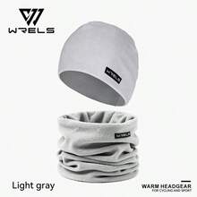 1 Set Of WRELS Thermal Hat And Neck Warmer Set, Fleece-Lined Ski Mask, Windproof Ski Hat, Thermal Neck Gaiter, Accessories For Skiing And Motorcycle Riding - Multicolor - View 11