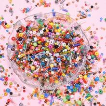 840pcs Mixed Color Glass Seed Beads Kit, Tube Beads For DIY Jewelry Making, Bohemia Bracelets, Necklaces, Earrings And Waist Chain,Bag Crafts - Random Style - View 7