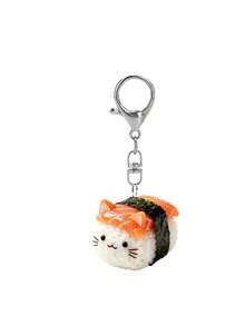 2D Flat Funny Sushi Acrylic Keychain, Suitable For Decorating Bags And Car Keys, Holiday Small Gift, Acrylic Keychain, Bag Pendant, Car Decoration, Holiday Pendant, Suitable For Giving To Friends And Family, Funny Gift - Multicolor - View 12