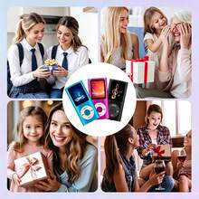 Portable MP3 MP4 Media Player, No TF Card Required, Plays Music, Video, Photos, E-Books, Includes Earphones And Data Cable, Compact Player With 150mAh Battery, Multiple Colors, Suitable For Travel And Outdoor Activities - View 8