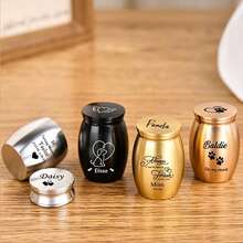 Pet Cremation Urn - Customized Engraved Memorial Keepsake Suitable For Dogs, Cats, Birds, Rabbits And Small Animals - Multicolor - View 2