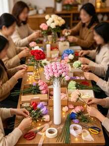 1/2/4pcs Floral Foam Sticks, Suitable For Wedding Arch And Party Decoration, Can Be Used As Flower Foam, Handmade Foam Stick Base, DIY Floral Foam, Multi-Functional Cylindrical Sponge, Wedding Decor - Multicolor - View 4