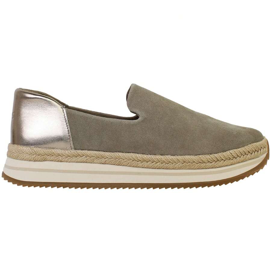 Toms Jocelyn Womens Dune Espadrilles - Khaki - View 1