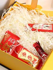One-Piece Foldable Square Box Flip Lid Bow Gift Box Mixed Color Premium Magnetic Closure Gift Box - Pink - View 5