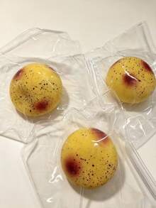 馬鈴薯捏捏樂 | 清脆聲響、慢回彈、逼真食物造型壓力釋放玩具，辦公桌減壓玩具，萬聖節禮物，聖誕禮物 - 彩色 - 查看 7