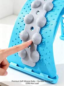 1 Set Yoga Waist Stretcher, Pilates Relaxation Massager, Lumbar Support Board - Waist Stretching Board - View 4