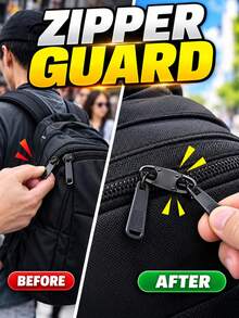 Backpack Zipper Lock Set Dual S-Type Double Opening Carabiner Clip For Women Cruise Camping Beach Holiday Back To School Travel Essentials Accessories - Multicolor - View 4