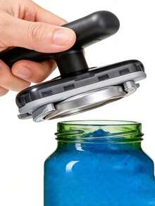 Adjustable Multi-Function Bottle And Jar Opener – Easy-Grip Manual Kitchen Tool, Made Of ABS Material, No Power Required, Perfect For Parties And Daily Use, Kitchen Can Opener - Multicolor - View 4