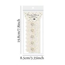 10pcs Long Hollow Floral Stickers, Rich Pattern Design, Vibrant Colors Exquisite Illustration, Multi-Functional Scrapbook Sticker Decoration Art Journal, Card Making, Handmade DIY Sticker, Holiday Gift - Sticker - View 8
