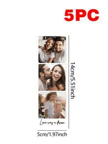 Custom Photo Fridge Magnets, Personalized -Style Fridge Magnets, Customize Your Photos And Text, Unique Custom Commemorative Gifts, Suitable For Birthdays, Anniversaries, Christmas, Valentine's Day And Other Occasions, Travel Souvenirs. - Multicolor - View 18