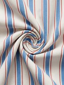 Veyra Day 3pcs Back To School Season Nordic Minimalist Style Ins Striped Plaid Bedding Set 2 Pillowcases + 1 Duvet Cover Set (Excluding Bed Sheet And Inner Core) - Multicolor - View 6