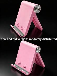 Portable Foldable ABS Desktop Phone Stand | Travel Essential: Lightweight Mini Smartphone And Tablet Holder | Easy-To-Store Travel Accessory - Multicolor - View 15
