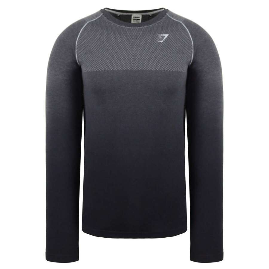 Gymshark Vital Mens Grey Top - Dark Grey - View 1