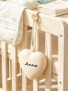 Customizable Name Pacifier Box, Personalized Pacifier Storage Box, Heart-Shaped Pacifier Storage Box, Newborn Gift, Travel Essential, Home Decor, Cartoon Cute Style (Suitable For Baby Boy/Girl), Family Parent-Child, Portable Travel Baby Supplies, Cute Pacifier Storage Bag - Multicolor - View 6