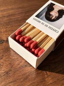 Custom Matchbox, Personalized Wedding Party Matchbox (Matchbox Only, Matches Not Included). Customizable With Images, Logos And Text, Suitable For Weddings, Various Parties, Birthday Celebrations, Anniversary Souvenirs, Event Favors - Multicolor - View 4
