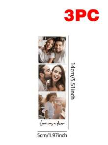 Custom Photo Fridge Magnets, Personalized -Style Fridge Magnets, Customize Your Photos And Text, Unique Custom Commemorative Gifts, Suitable For Birthdays, Anniversaries, Christmas, Valentine's Day And Other Occasions, Travel Souvenirs. - Multicolor - View 12