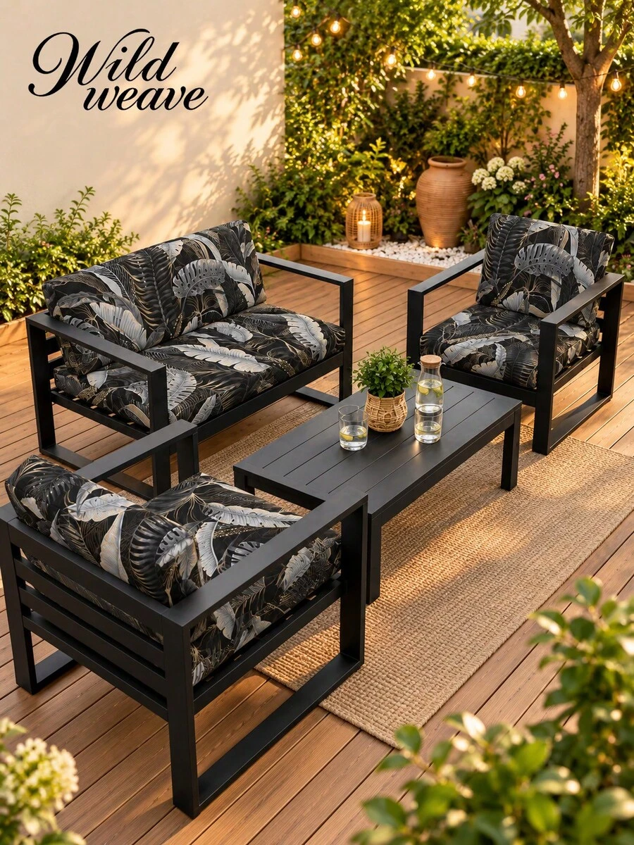 1pc Tropical Rainforest Leaf Print Milk Silk Sofa Cover, High Elasticity Dust-Proof Removable Washable All-Season Sofa Protector, Suitable For Patio, Garden, Poolside And Multiple Occasions, Single Piece Not Set